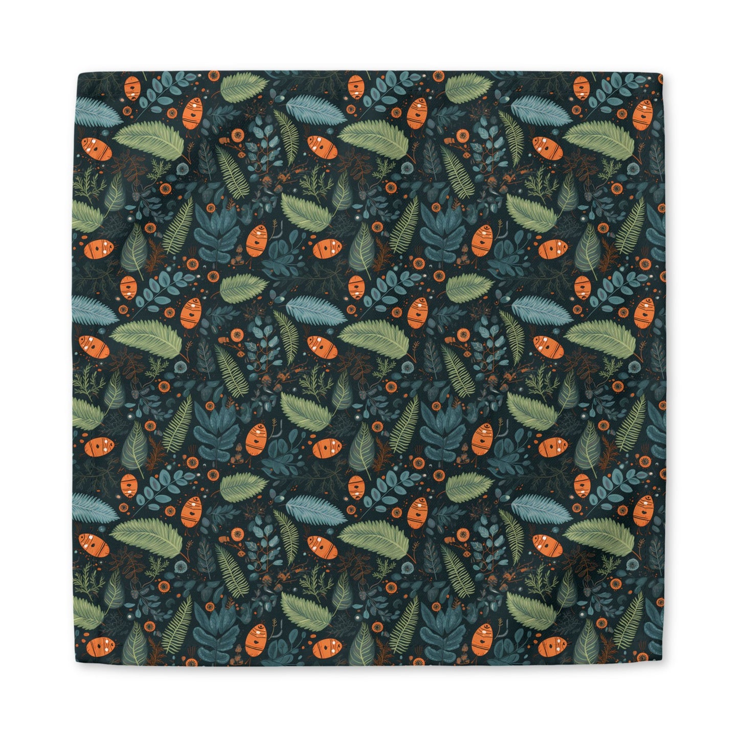 Mysterious Ferns cotton twill napkin