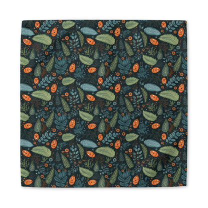 Mysterious Ferns cotton twill napkin