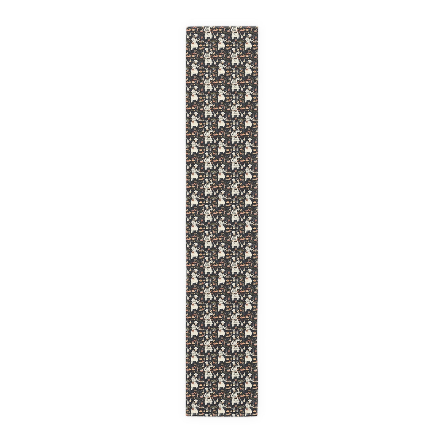 Chef's Delight Table Runner - Cotton Twill - Available in 2 sizes: 16" x 72" and 16" x 90".