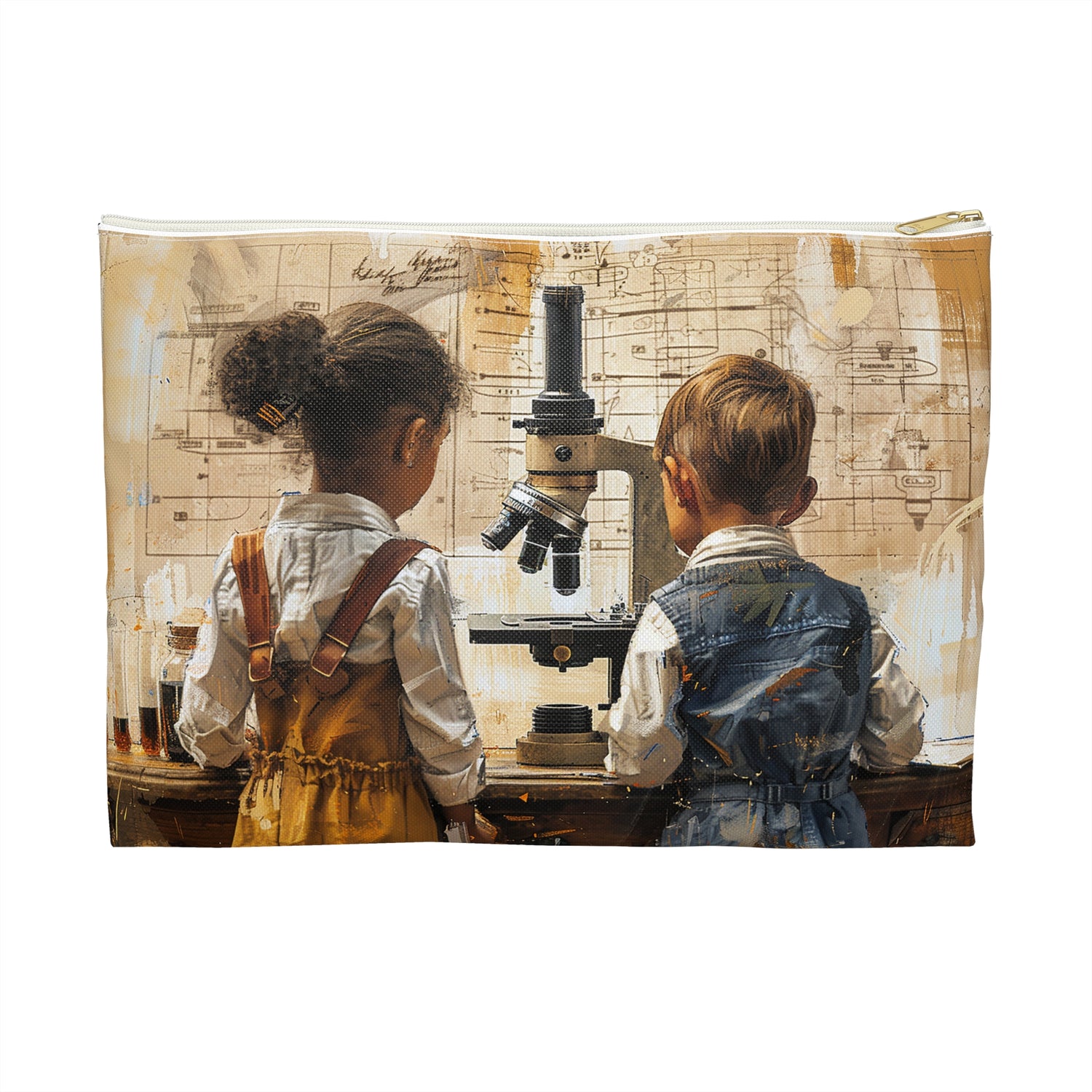 Young Scientific Explorers Accessory Pouch - Unlock the Wonders of Science with Every Adventure! Available in 2 sizes.