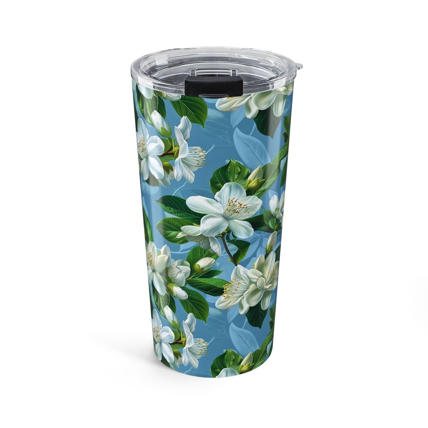 Jasmine Whisper Insulated Tumbler - 20 oz. Stainless Steel, Glossy Finish