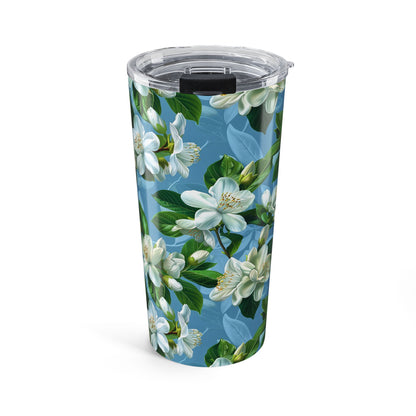 Jasmine Whisper Insulated Tumbler - 20 oz. Stainless Steel, Glossy Finish