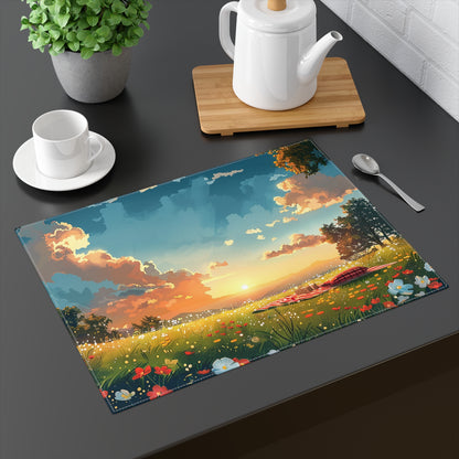 Meadow Picnic Placemat - 18" x 14".