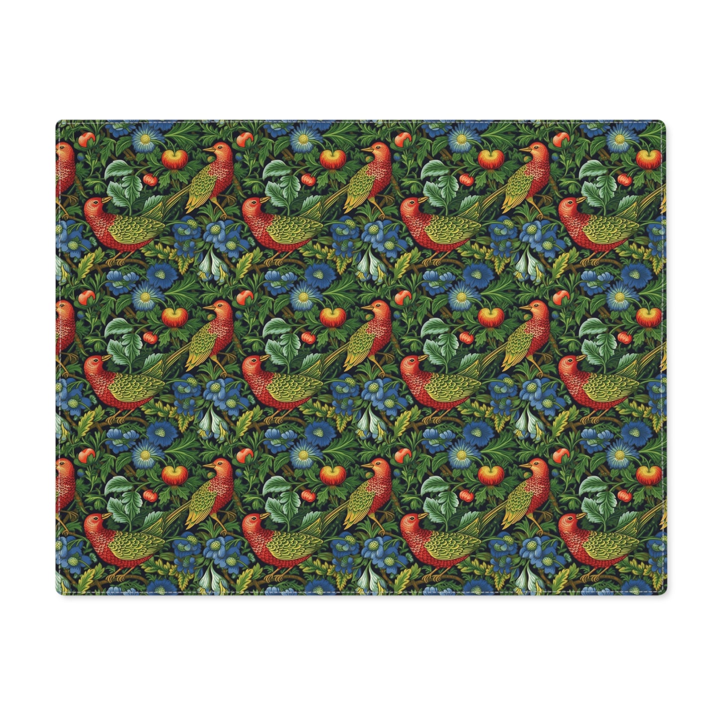 Golden Winged Bird Tapestry Placemat - 18" x 14".