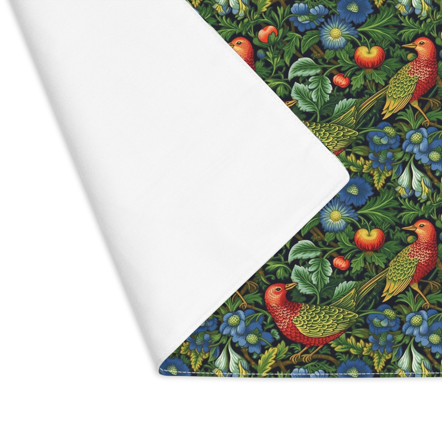 Golden Winged Bird Tapestry Placemat - 18" x 14".