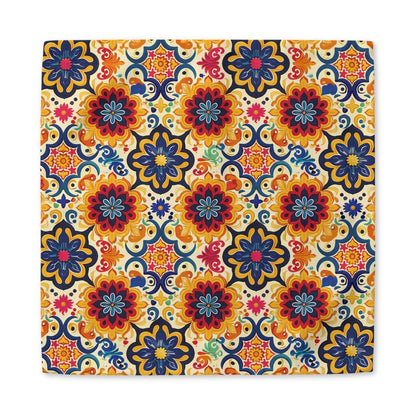 Majorcan Mosaic Splendor cotton twill napkin