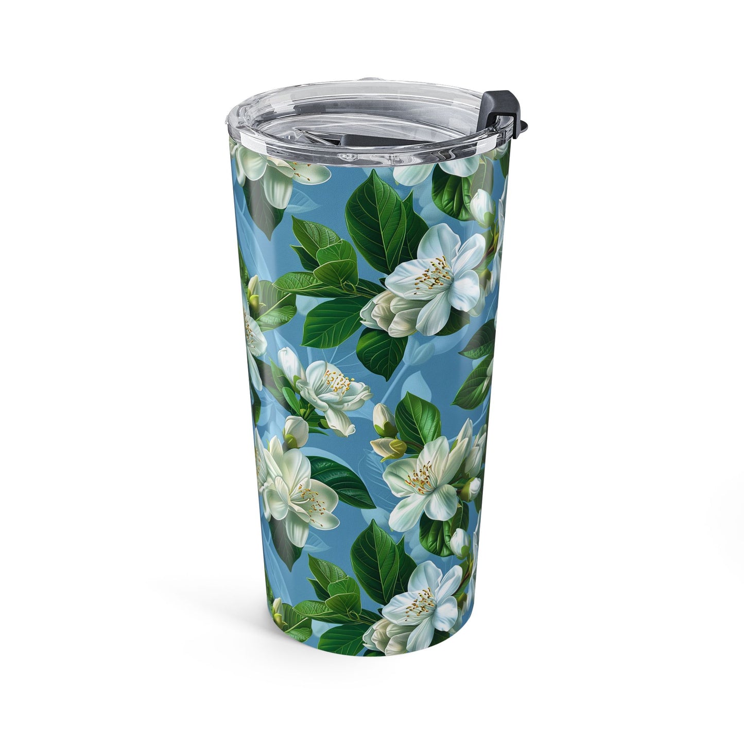 Jasmine Whisper Insulated Tumbler - 20 oz. Stainless Steel, Glossy Finish