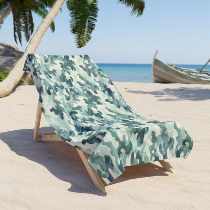CamoGroove Luxurious Beach Towel - Available in 2 sizes.