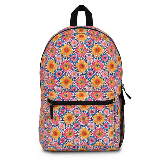 Sunsplash Petals Backpack - Brighten Your Day with the Sunsplash Petals Backpack—Where Floral Beauty Meets Everyday Function!