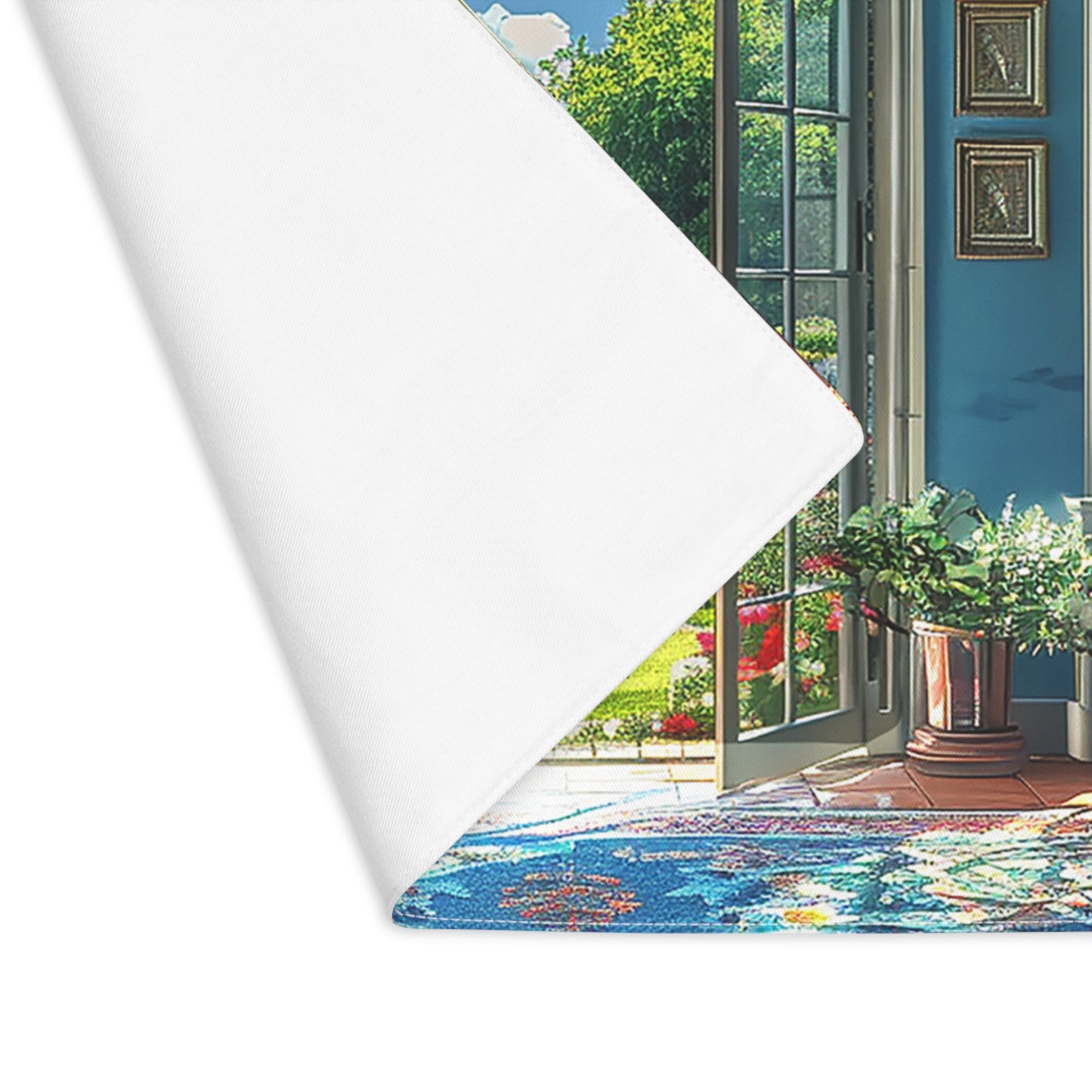 English Garden Room Elegance Placemat - 18" x 14".
