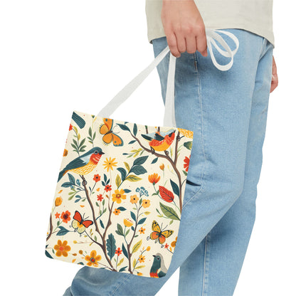 Tree Birds Tote Bag - Available in 3 sizes.