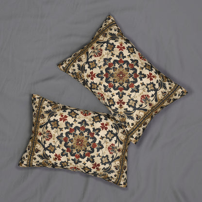 Moroccan Charm Lumbar Pillow - Spun Polyester - Double-Sided Print - Concealed Zipper - 20" x 14"