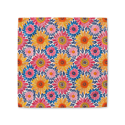 Sunsplash Petals cotton twill napkin