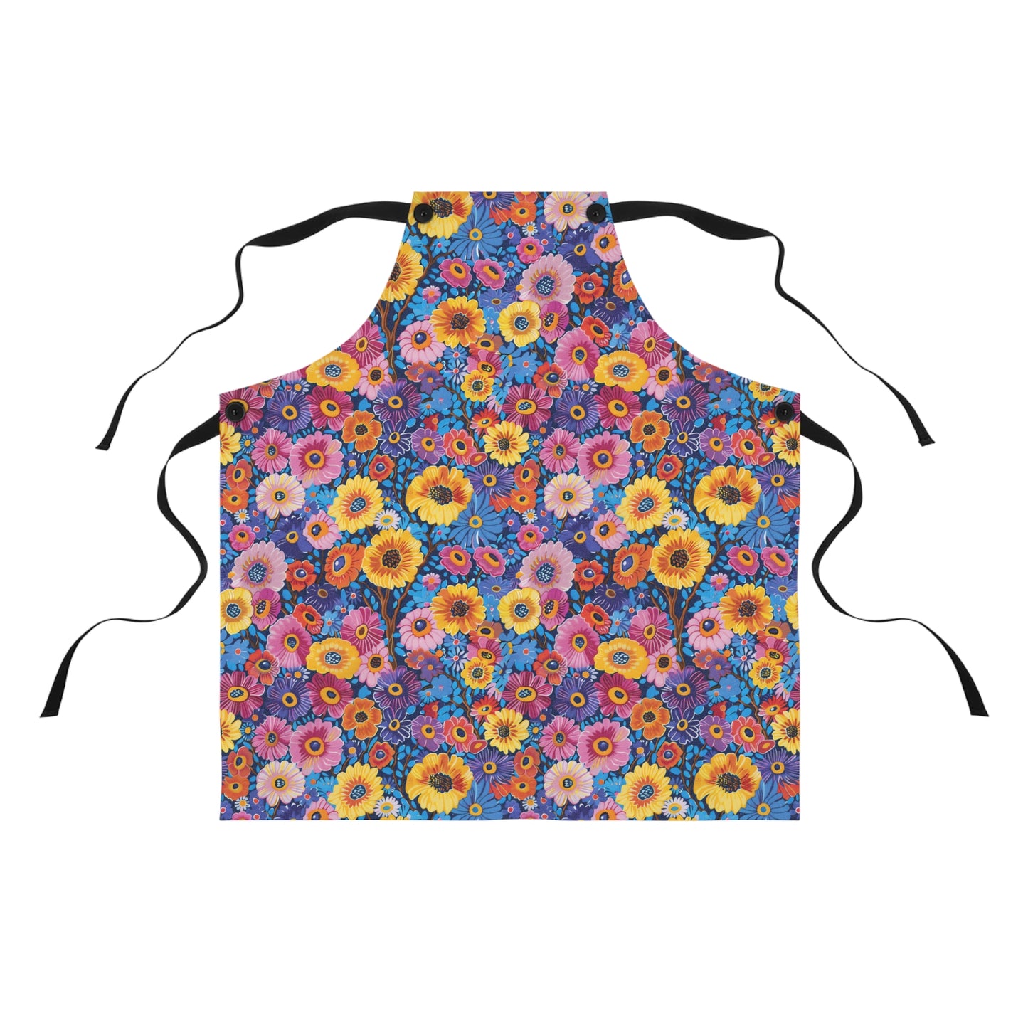 Midnight Garden Whimsy Adult Apron