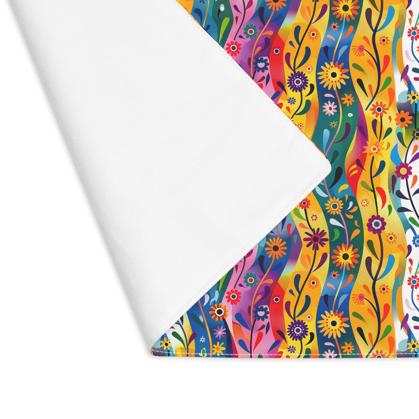 Floral Rhythms Placemat - 18" x 14".