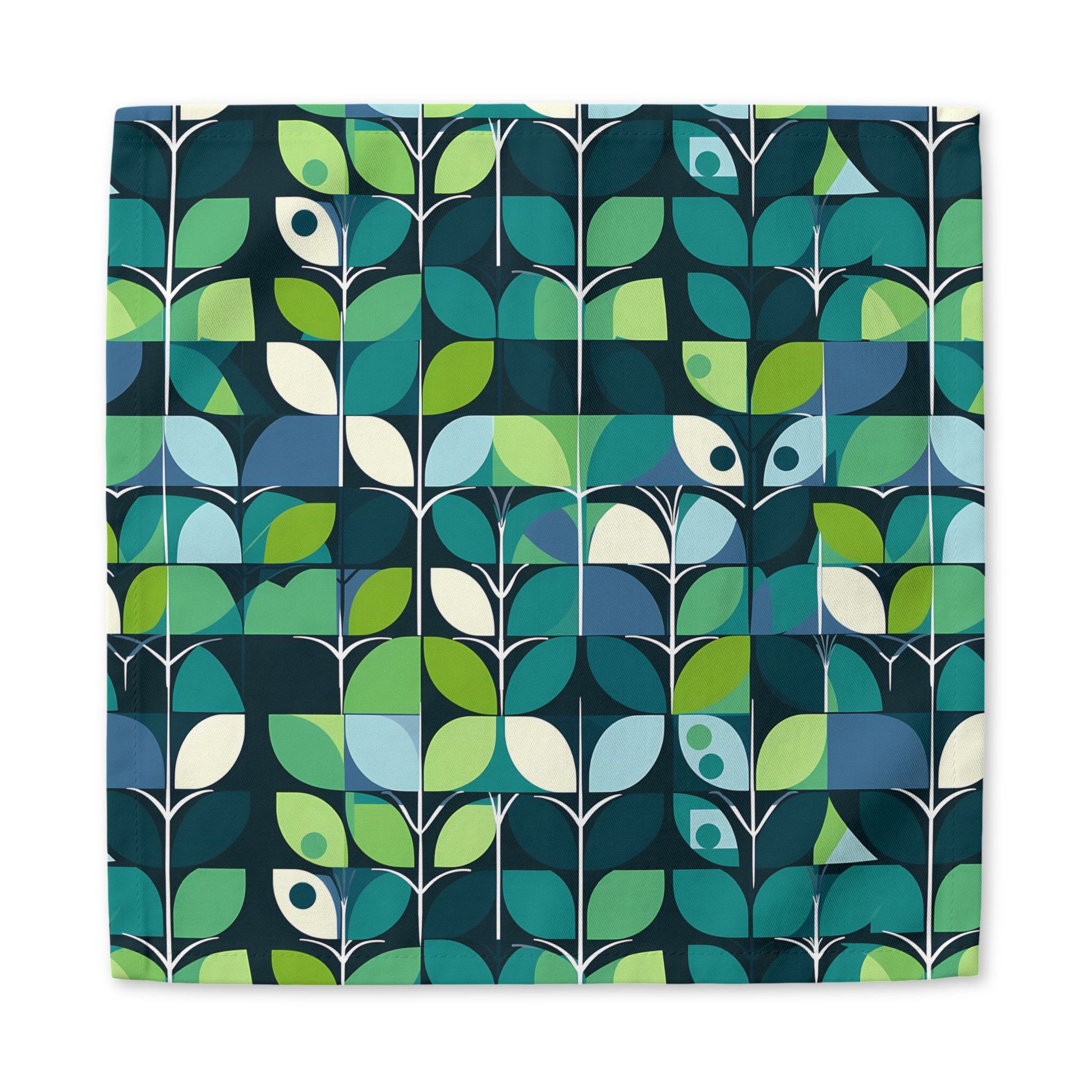 1960s Groovy Mod cotton twill napkin