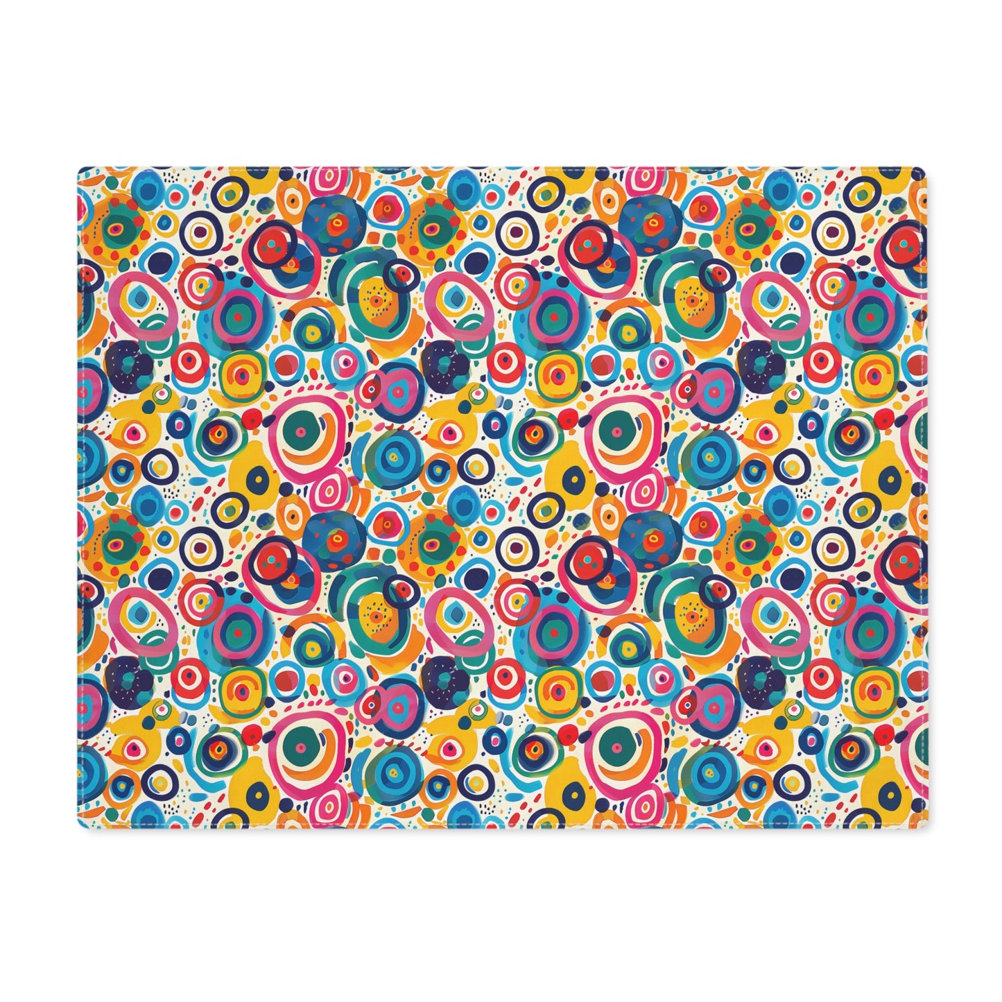 Pop Art Swirls Placemat - 18" x 14".