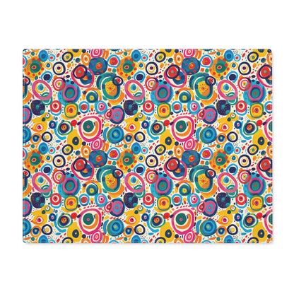 Pop Art Swirls Placemat - 18" x 14".