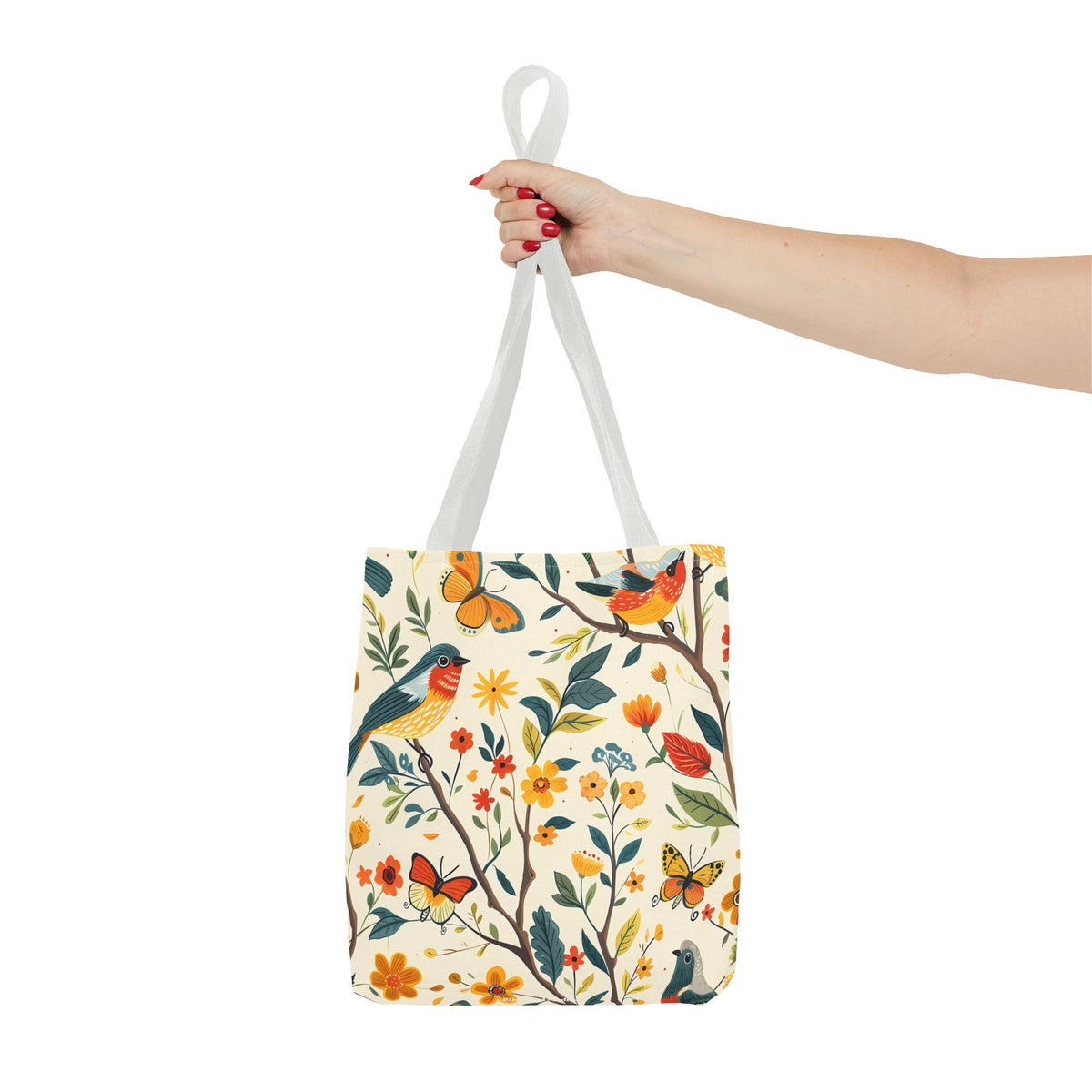 Tree Birds Tote Bag - Available in 3 sizes.