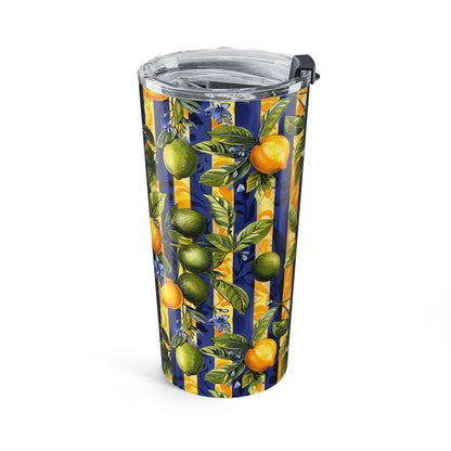 Sunlit Citrus Escape Insulated Tumbler - 20 oz. Stainless Steel, Glossy Finish