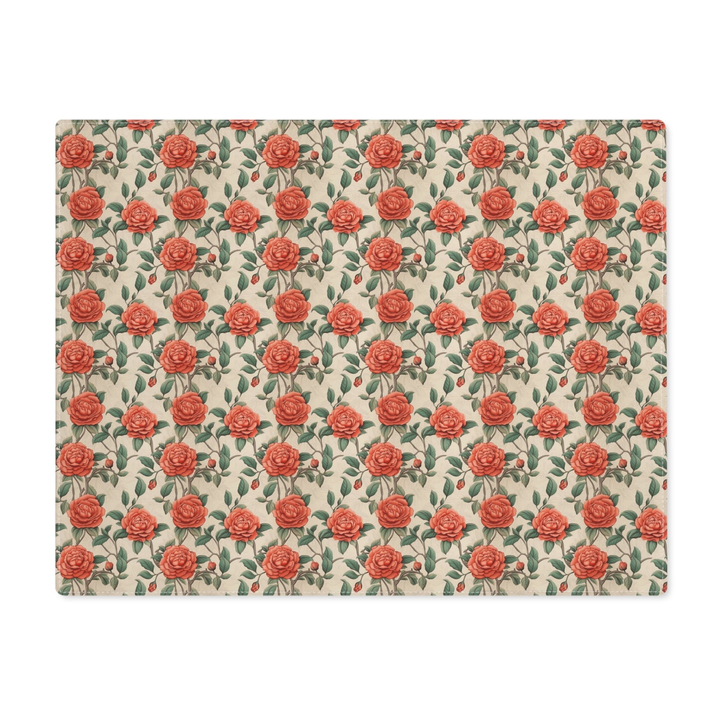 Romantic Rose Placemat - 18" x 14".