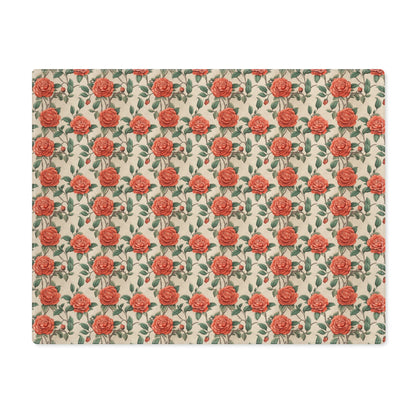 Romantic Rose Placemat - 18" x 14".