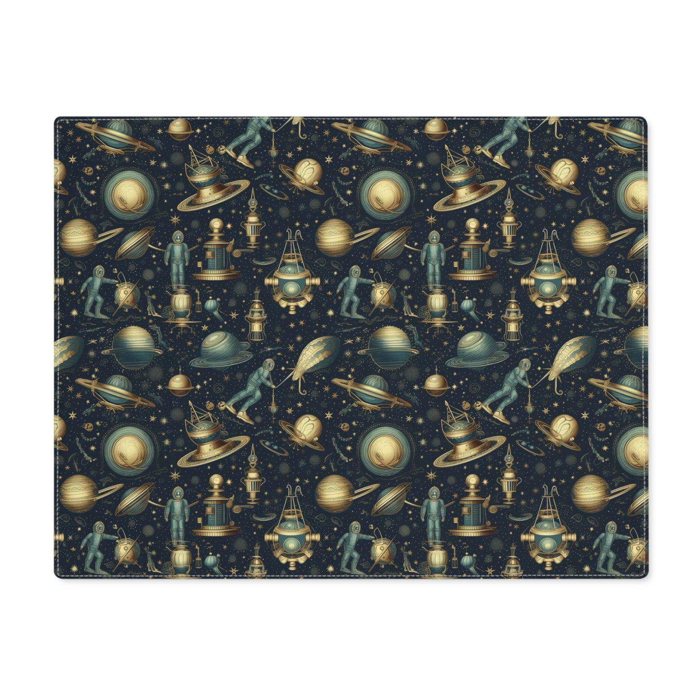 Steampunk Space Explorer Placemat - 18" x 14".