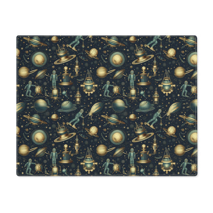 Steampunk Space Explorer Placemat - 18" x 14".