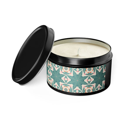 Desert Cactus Star Tin Candle. Southwest Starlight in a Tin. Available in 2 sizes, 3 finishes, and 5 scents.