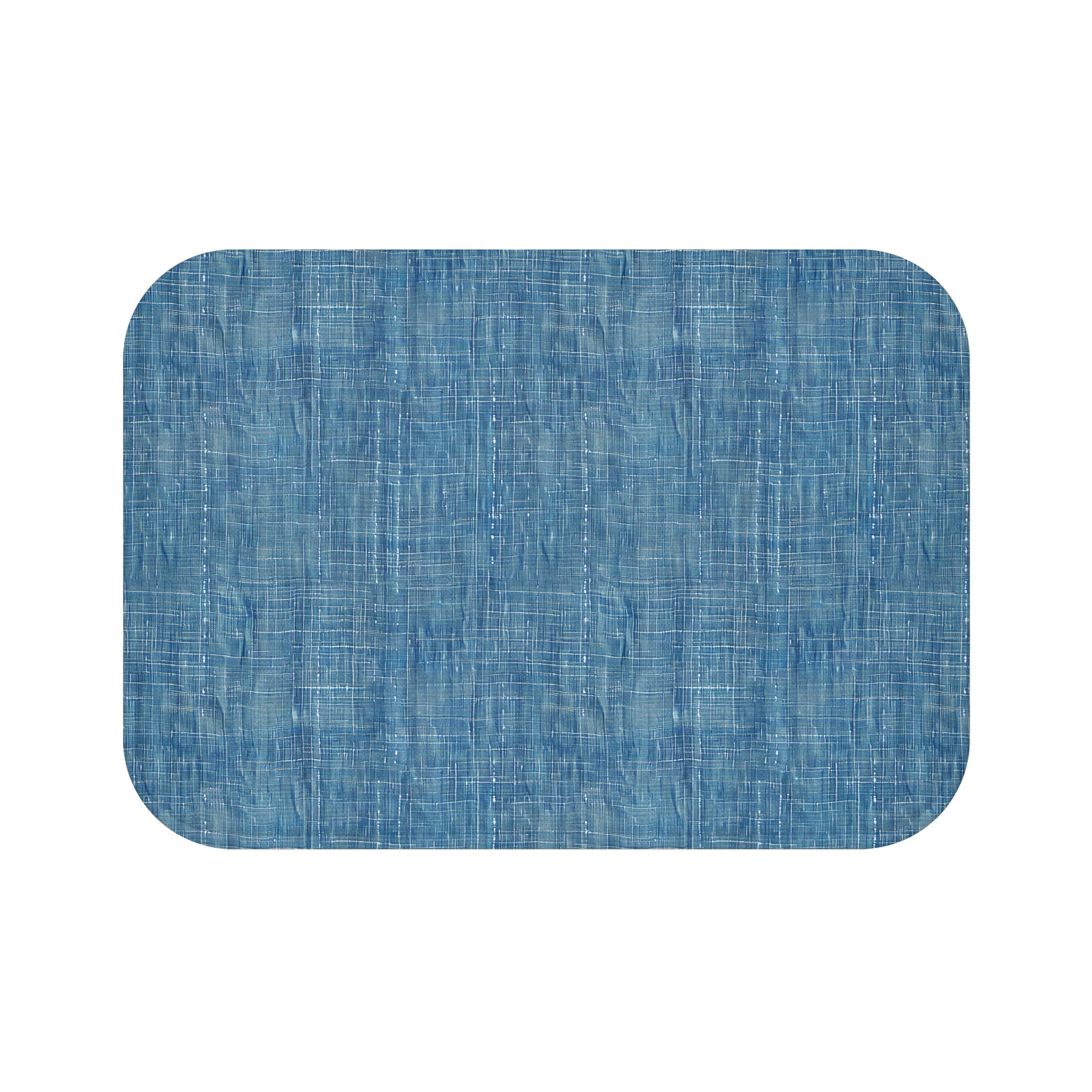 Blue Denim Bath Mat - Step into Comfort and Timeless Denim Charm! Available in 2 sizes.