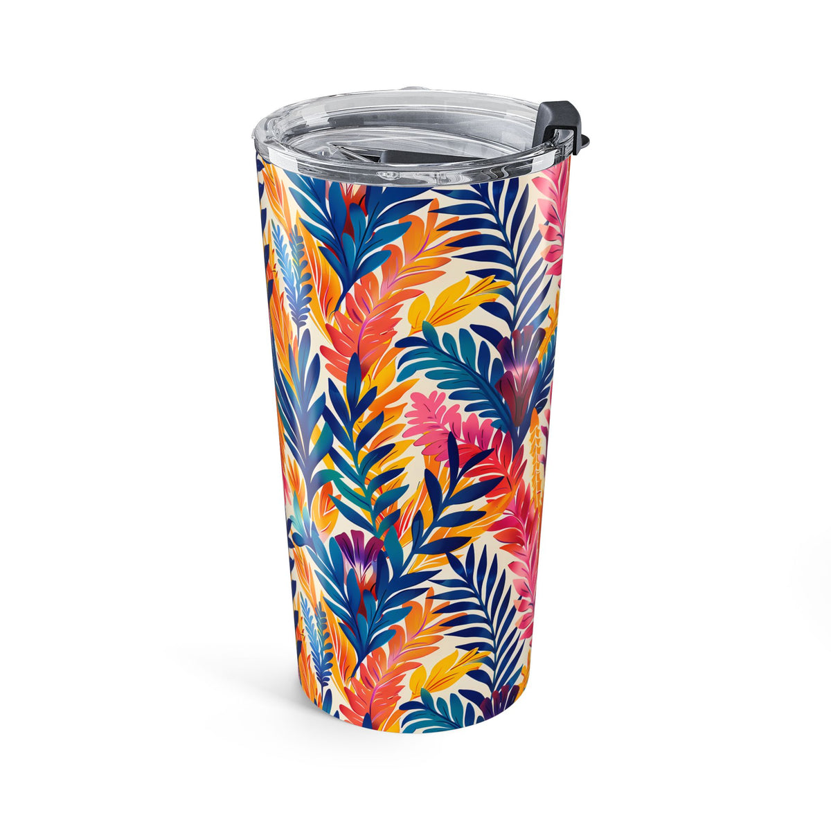 Fern-Tastic Whimsy Insulated Tumbler - 20 oz. Stainless Steel, Glossy Finish