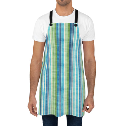 Ocean Whisper Stripes Adult Apron