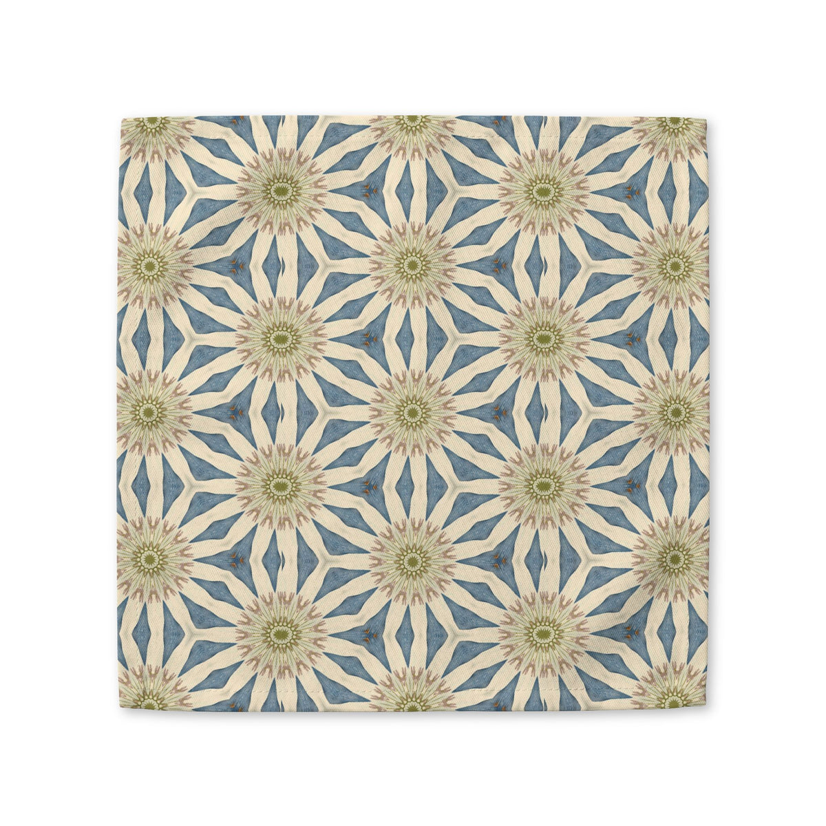 Celestial Harmony Cotton Twill Napkin - Available in 2 sizes: 10" x 10" and 22" x 22".