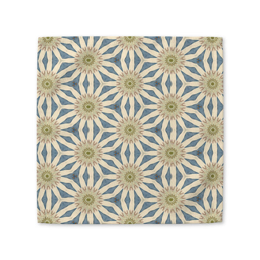 Celestial Harmony Cotton Twill Napkin - Available in 2 sizes: 10" x 10" and 22" x 22".