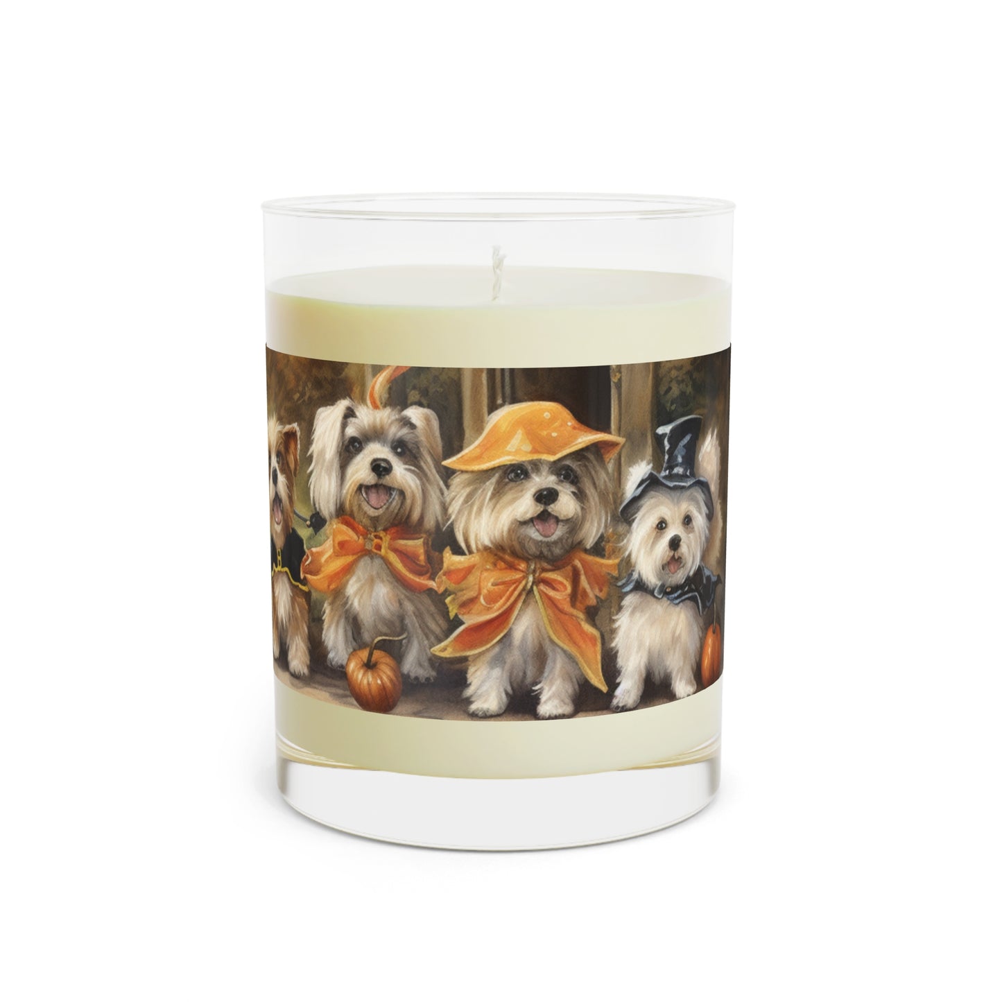 Vintage Halloween Dog 100% Soy Wax Scented Candle - 11 oz. Full-Glass, Phthalate-Free & Lead-Free - Three Fragrance Options