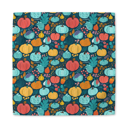 Fall Pumpkin Dance cotton twill napkin