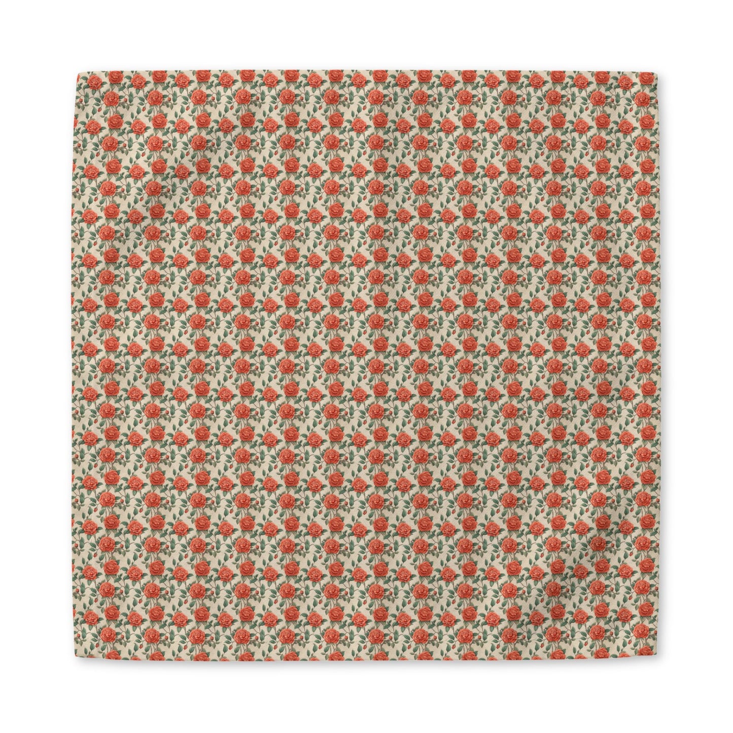 Romantic Rose cotton twill napkin
