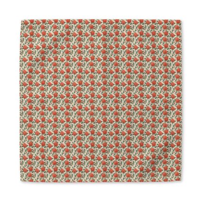 Romantic Rose cotton twill napkin