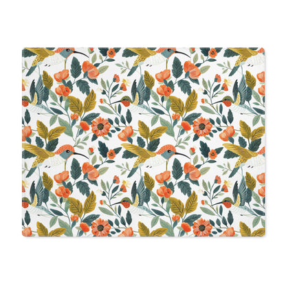 Hummingbird Harmony Placemat - 18" x 14".