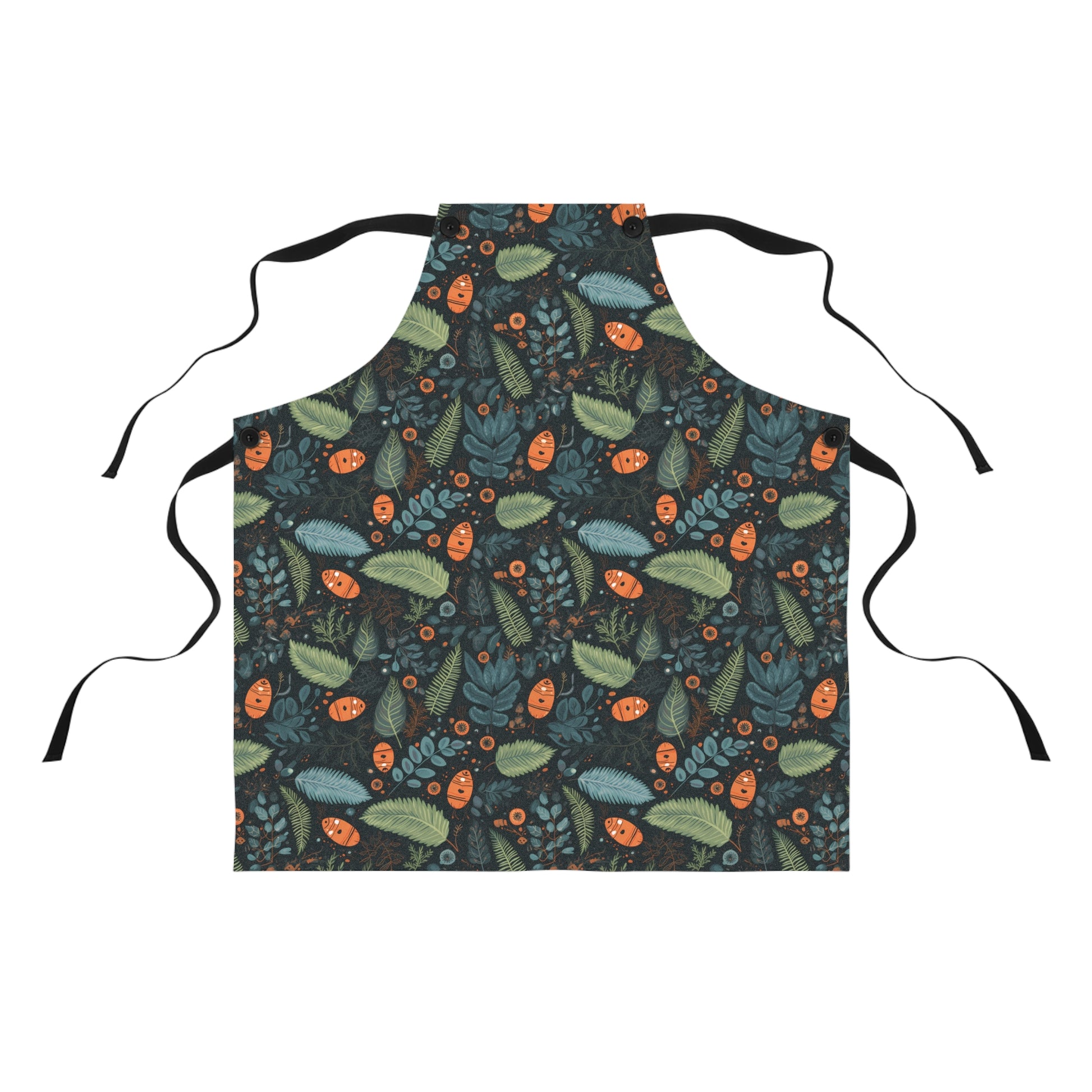 Mysterious Ferns Adult Apron - Cook in Style with Mysterious Ferns!