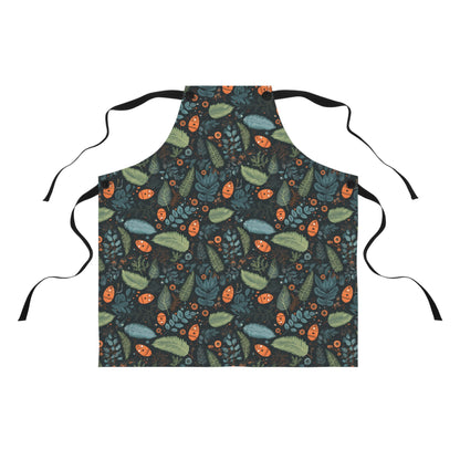 Mysterious Ferns Adult Apron - Cook in Style with Mysterious Ferns!
