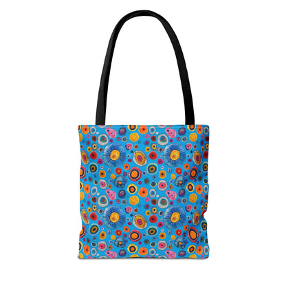 Primordial Sea Life Tote Bag - Dive into Style with Aquatic Primordial Wonder! Available in 3 sizes.