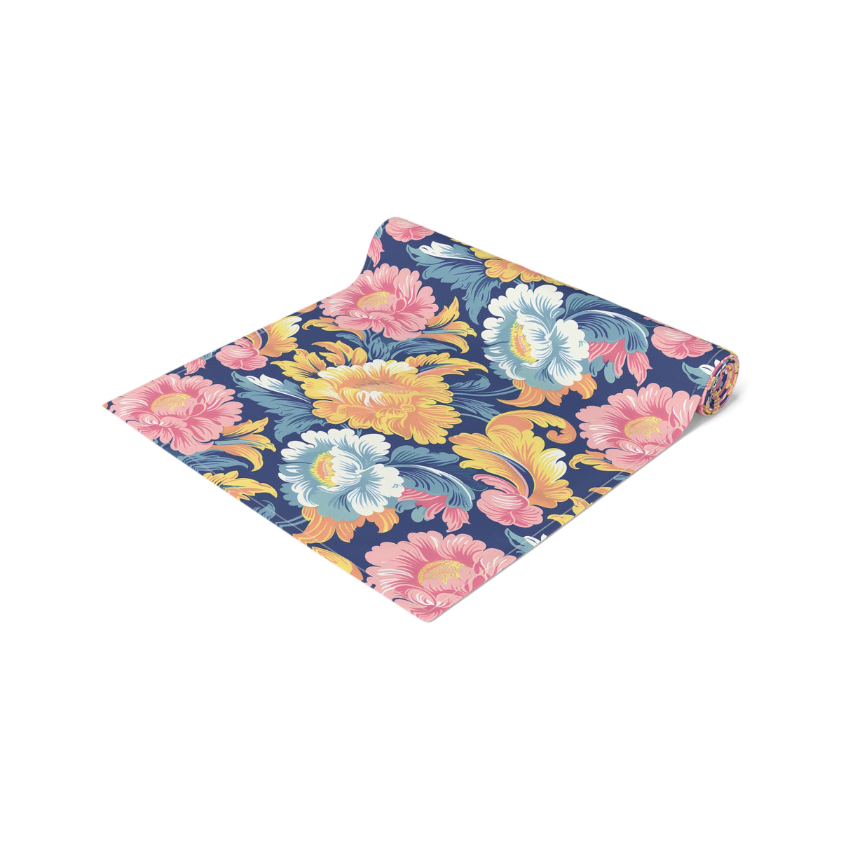 Chintz Charm Table Runner - Cotton Twill - Available in 2 sizes: 16" x 72" and 16" x 90".
