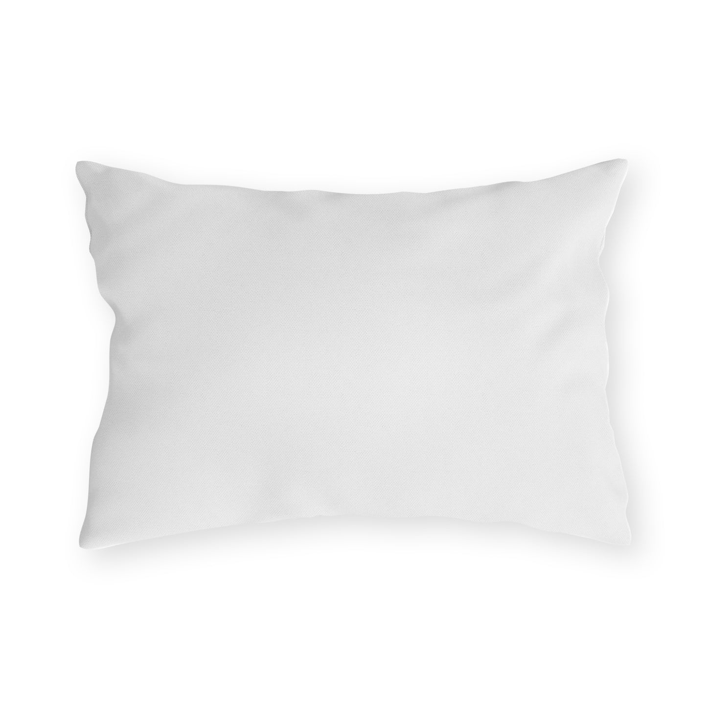 Watermelon Lime Outdoor Lumbar Pillow - UV- and Water-Resistant - 20" x 12".
