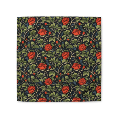 Red Red Rose cotton twill napkin