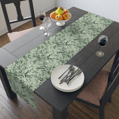Vintage Vines Table Runner - Cotton Twill - Available in 2 sizes: 16" x 72" and 16" x 90".