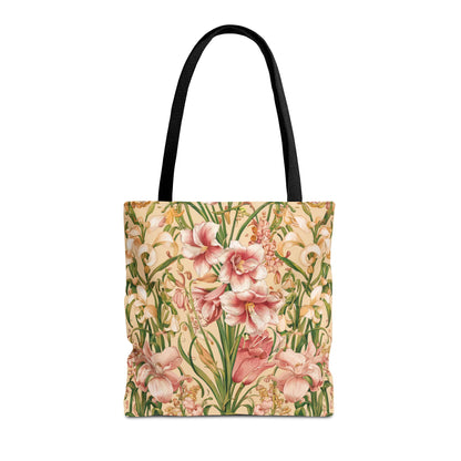 Star Lilies Enchantment Tote Bag - Carry Elegance and Charm Wherever You Go! Available in 3 sizes.