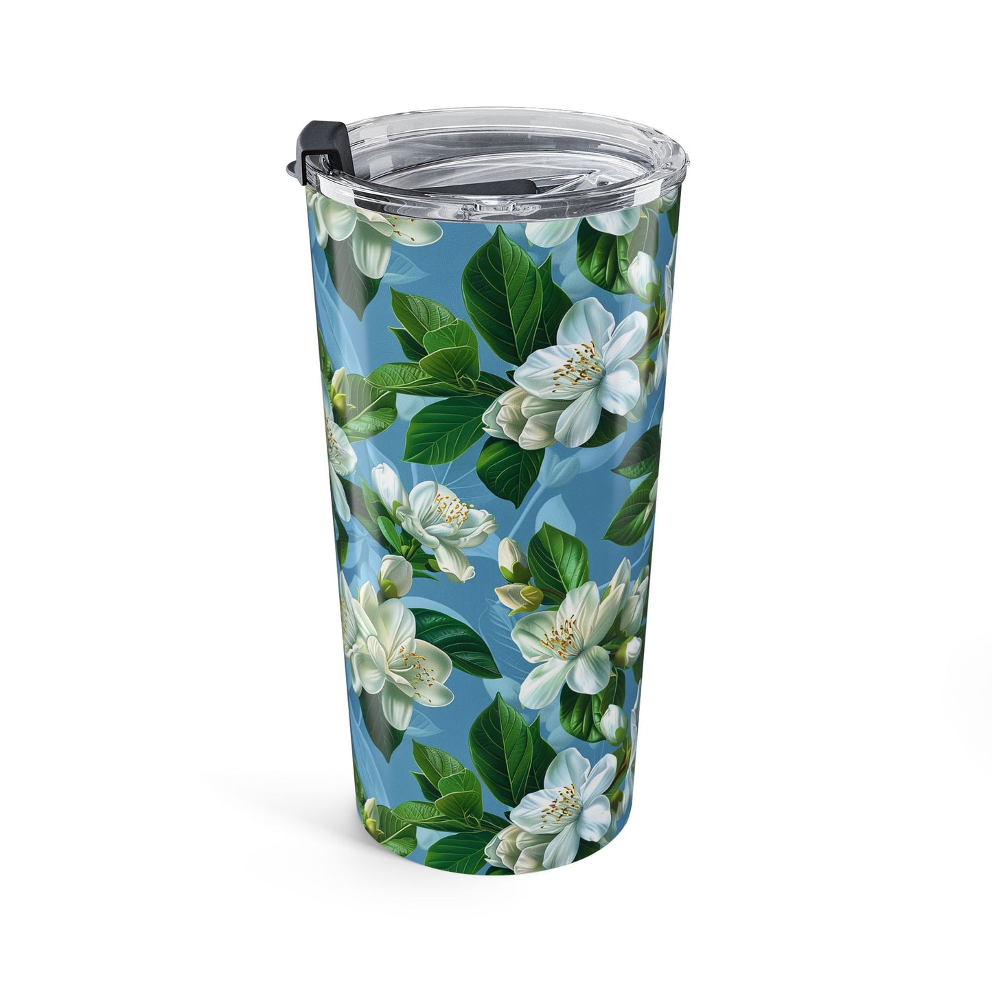 Jasmine Whisper Insulated Tumbler - 20 oz. Stainless Steel, Glossy Finish
