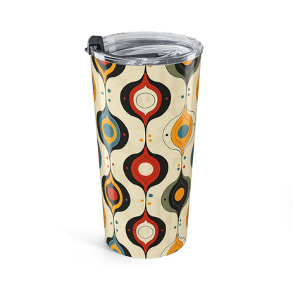 Retro Swinging Baubles Insulated Tumbler - 20 oz. Stainless Steel, Glossy Finish