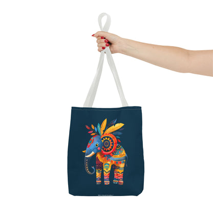 Ethnic Elephant Tote Bag - Carry the Spirit of the African Savanna with the Ethnic Elephant Tote! Available in 3 sizes.